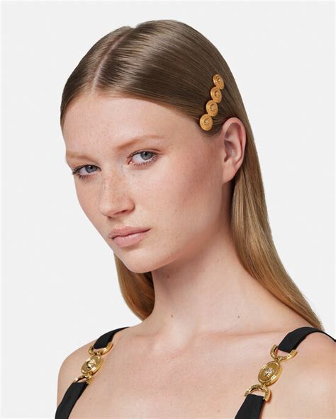 spille per capelli versace|Spille e fermagli da donna di Versace .